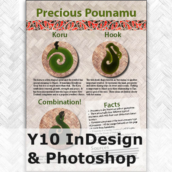Y10 InDesign & Photoshop